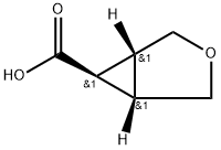 trans-3-oxabicyclo[3.1.0]hexane-6-carboxylic acid 구조식 이미지