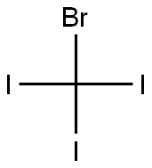 Bromotriiodomethane Structure