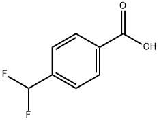 4-(DIFLUOROMETHYL)BENZOIC ACID Structure