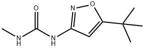 1-methyl-3-(5-tert-butyloxazol-3-yl)urea Structure