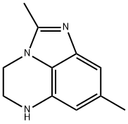 4H-Imidazo[1,5,4-de]quinoxaline,5,6-dihydro-2,8-dimethyl-(9CI) Structure