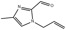 1H-Imidazole-2-carboxaldehyde, 4-methyl-1-(2-propenyl)- (9CI) Structure