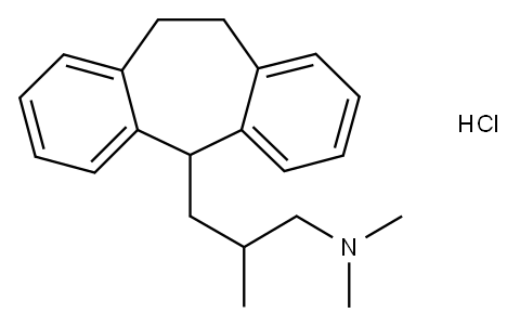 Butriptyline hydrochloride Structure