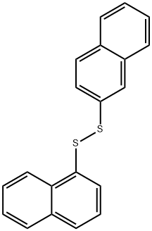 DI-2-나프틸디설파이드 구조식 이미지