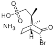 Ammonium (-)-3-bromo-8-camphorsulfonate 구조식 이미지