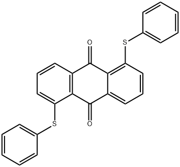 1,5-bis(phenylsulfanyl)anthracene-9,10-dione Structure