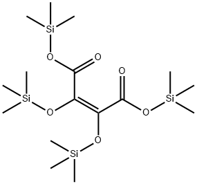 2-부텐디오산,2,3-비스[(트리메틸실릴)옥시]-,비스(트리메틸실릴)에스테르,(Z)- 구조식 이미지