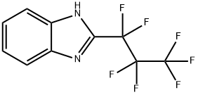 2-(HEPTAFLUOROPROPYL)BENZIMIDAZOLE Structure