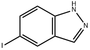 5-Iodo-1H-indazole 구조식 이미지