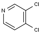 3,4-Dichloropyridine 구조식 이미지