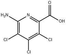 2-Pyridinecarboxylic acid, 6-amino-3,4,5-trichloro- Structure