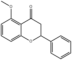 5-METHOXYFLAVANONE 구조식 이미지