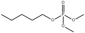 Phosphoric acid dimethylpentyl ester Structure
