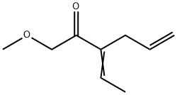 3-에틸리덴-1-메톡시-5-헥센-2-온 구조식 이미지