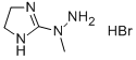 2-(1-METHYLHYDRAZINO)-4,5-DIHYDRO-1H-IMIDAZOLE HYDROBROMIDE 구조식 이미지
