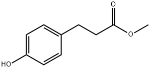 메틸3-(4-하이드록시페닐)프로피오네이트 구조식 이미지