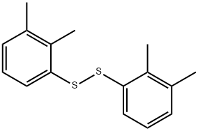 di(2,3-xylyl) disulphide Structure