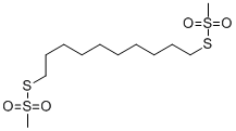 1,10-Decadiyl Bismethanethiosulfonate Structure