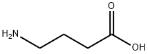 4-Aminobutyric acid Structure