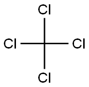 Tetrachloromethane Structure