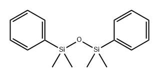 1,3-DIPHENYL-1,1,3,3-TETRAMETHYLDISILOXANE 구조식 이미지