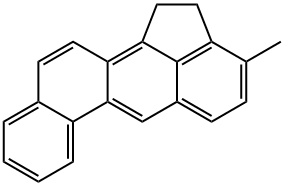 3-Methylbenza[j]aceanthrene Structure