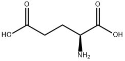 L-Glutamic acid (alpha) 구조식 이미지