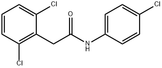 2,6-Dichloro-N-(4-chlorophenyl)-benzeneacetaMide Structure