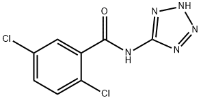 벤즈아미드,2,5-디클로로-N-1H-테트라졸-5-일-(9CI) 구조식 이미지