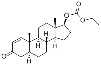 1-testosterone Ethyl carbonate Structure