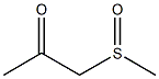 2-Propanone, 1-(methylsulfinyl)-, (-)- (9CI) Structure