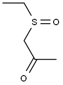2-Propanone, 1-(ethylsulfinyl)-, (-)- (9CI) Structure