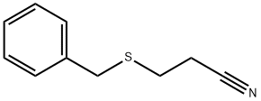 3-Benzylthiopropionitrile Structure