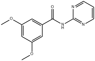 Benzamide, 3,5-dimethoxy-N-2-pyrimidinyl- (9CI) Structure