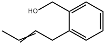 Benzenemethanol, 2-(2-butenyl)- (9CI) Structure