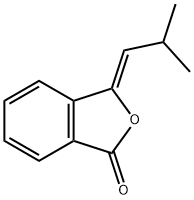 (Z)-3-(isobutylidene)phthalide  Structure