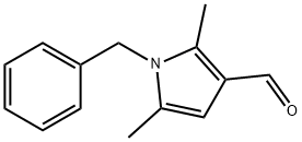 1-BENZYL-2,5-DIMETHYL-1H-PYRROLE-3-CARBALDEHYDE Structure