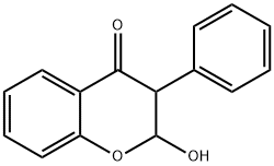 2-hydroxy-3-phenylchroman-4-one Structure