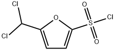 5-DICHLOROMETHYLFURAN-2-SULFONYL CHLORIDE Structure