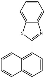 2-나프탈렌-1-일-벤조티아졸 구조식 이미지