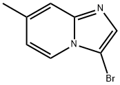 3-브로모-7-메틸-이미다조[1,2-A]피리딘 구조식 이미지