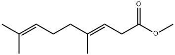 (E)-4,8-디메틸-3,7-노나디엔산메틸에스테르 구조식 이미지