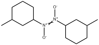 Bis(3-methylcyclohexyl)diazene 1,2-dioxide Structure