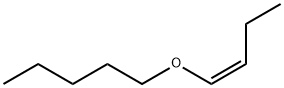 1-[(Z)-1-Butenyloxy]pentane Structure