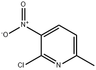 2-Chloro-3-nitro-6-methylpyridine 구조식 이미지