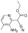 ethyl 2-(3-aMino-4-Methylpyridin-2-yl)-2-cyanoacetate Structure