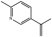 5-isopropenyl-2-methylpyridine Structure