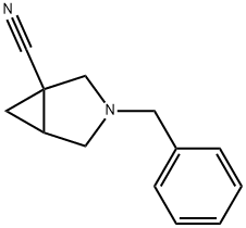 3-아자비시클로[3.1.0]헥산-1-카르보니트릴,3-(페닐메틸)- 구조식 이미지