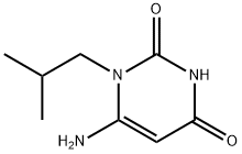 4-Amino-3-isobutylpyrimidine-2,6-dione 구조식 이미지