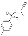 Toluene-4-sulfonic acid 1-methyl-2-propynyl ester Structure